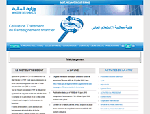 Tablet Screenshot of mf-ctrf.gov.dz